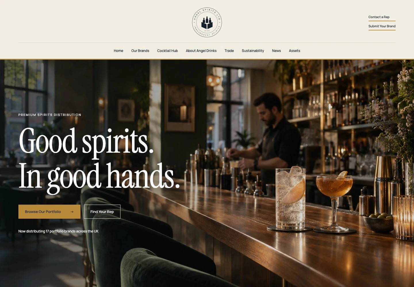 Angel Spirits — Website