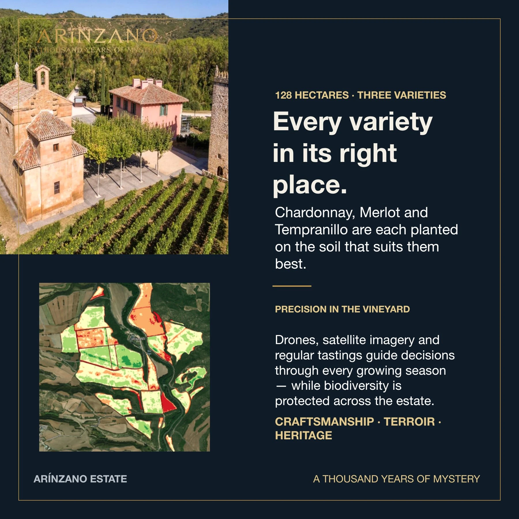Arínzano — Vineyard Story