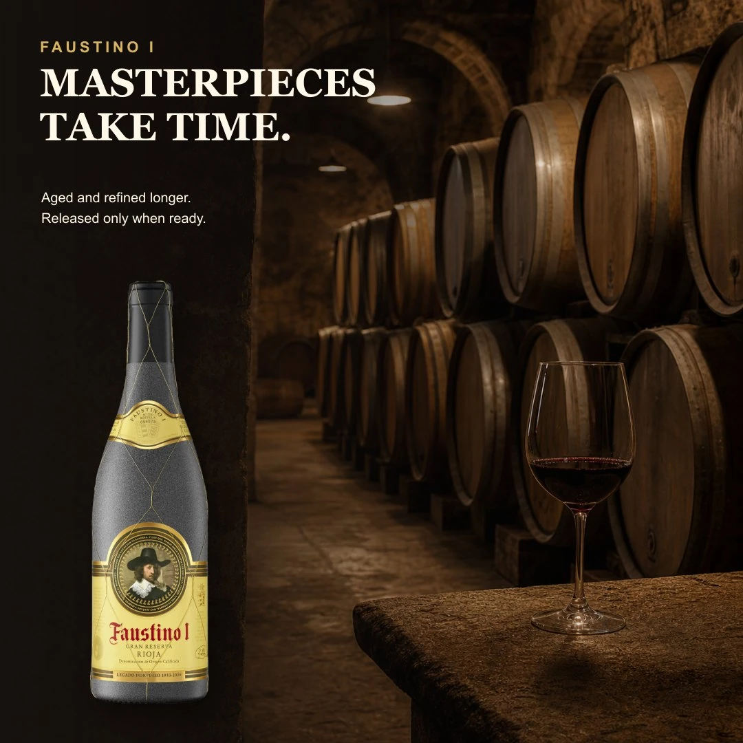 Faustino — Masterpieces Take Time
